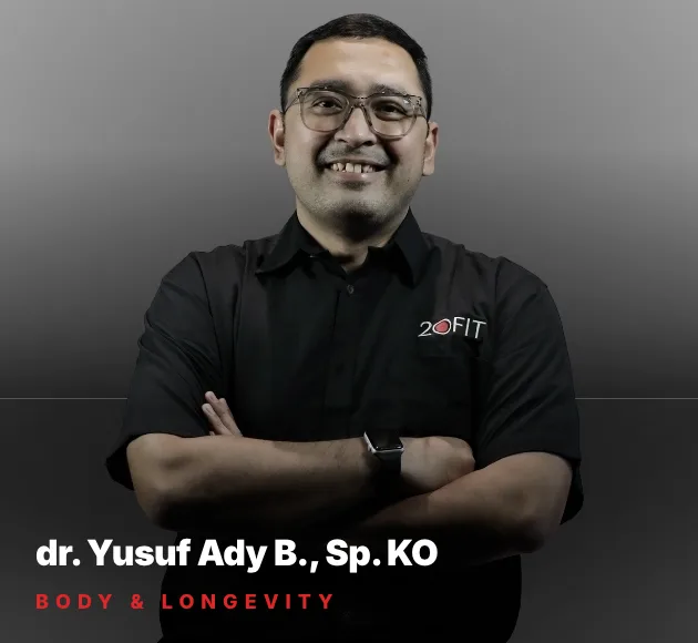 dr. Yusuf Ady B., Sp.KO — Body & Longevity